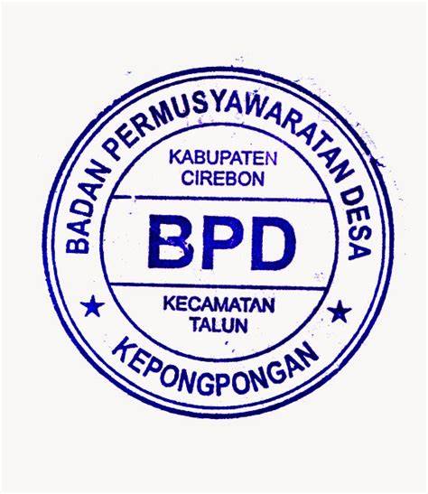Contoh Stempel
