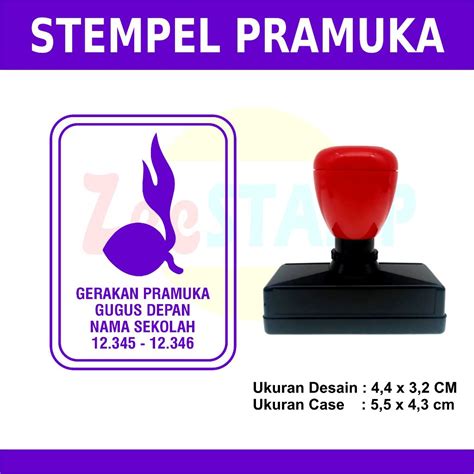 Contoh Stempel Pramuka