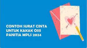 Contoh Surat Cinta OSIS Perempuan