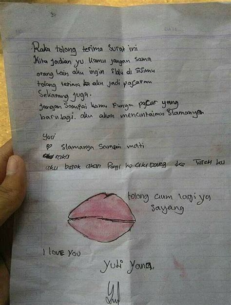 Contoh Surat Cinta Romantis