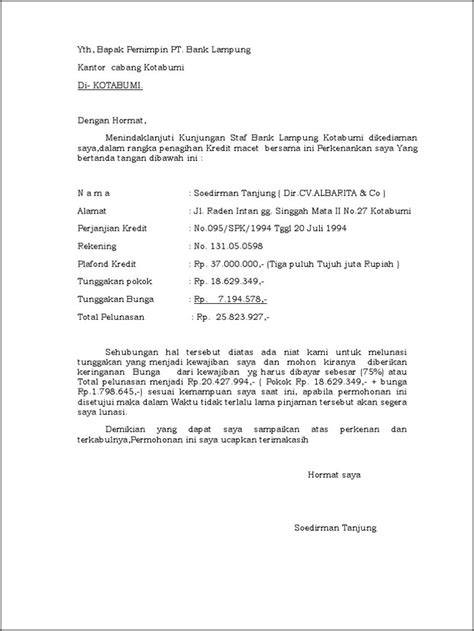 Contoh Surat Keringanan Biaya Pendidikan