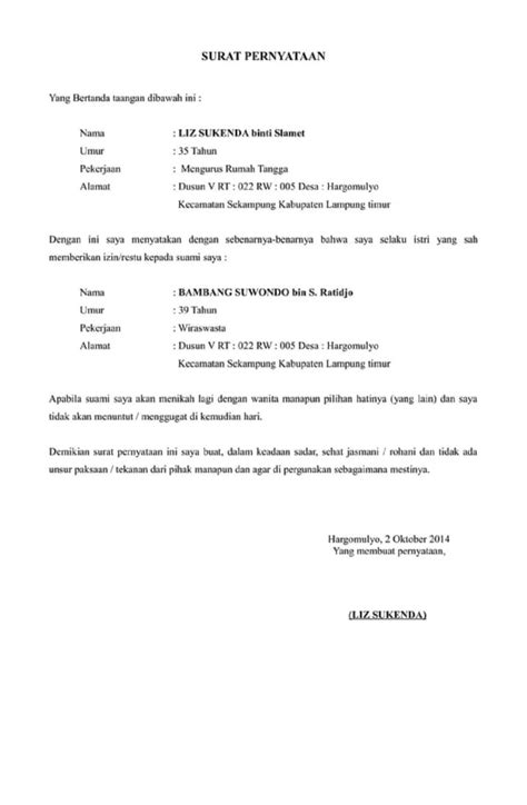 Contoh Surat Pernyataan Maxim Driver