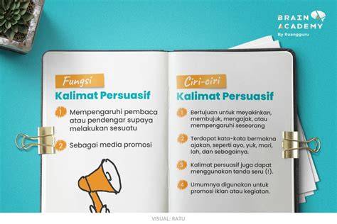 Contoh kalimat persuasif