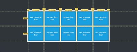Contoh penggunaan Repeat Grid