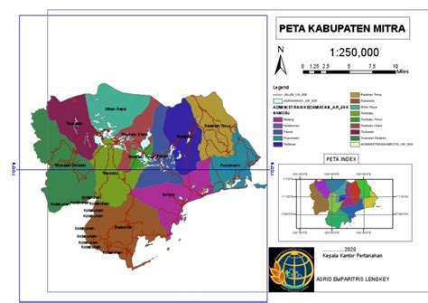 Contoh peta 2 dimensi