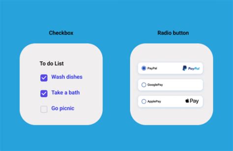 Contoh Radio Button dan Checkbox