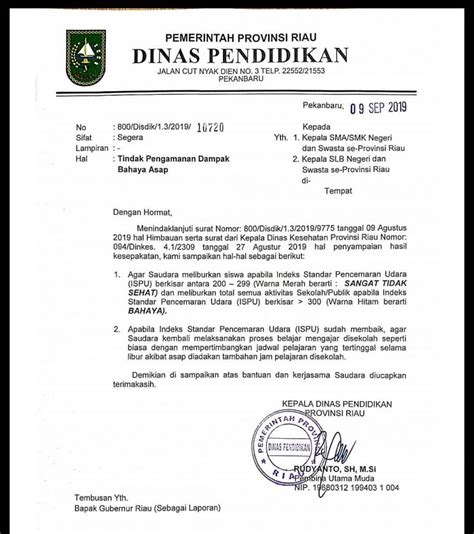 Contoh surat tugas plh