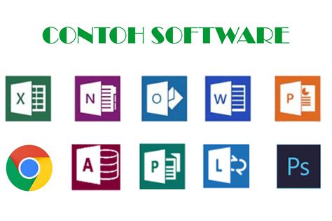 Contoh-contoh software aplikasi
