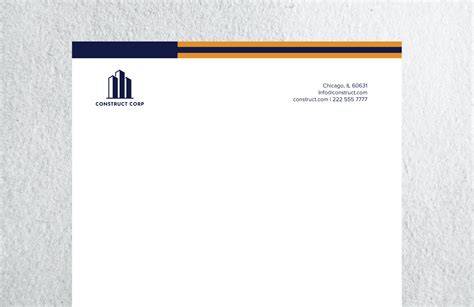 Contractor Letterhead