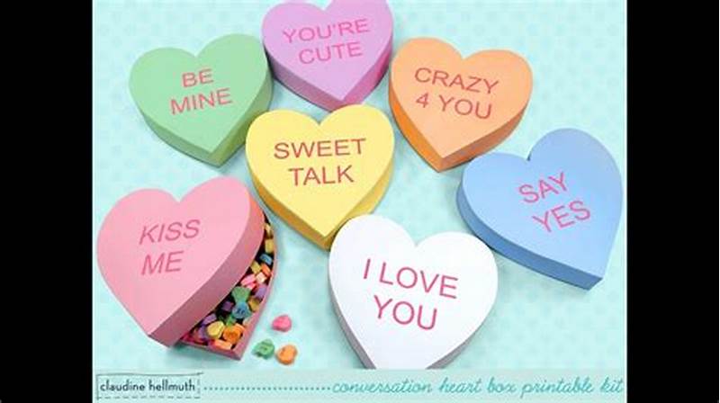 Conversation Heart Pattern