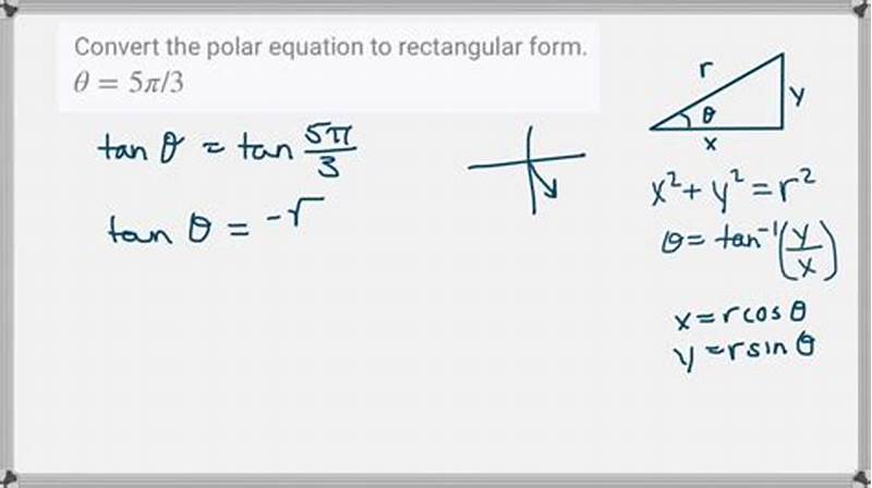 Convert The Rectangular Equation To Polar Form