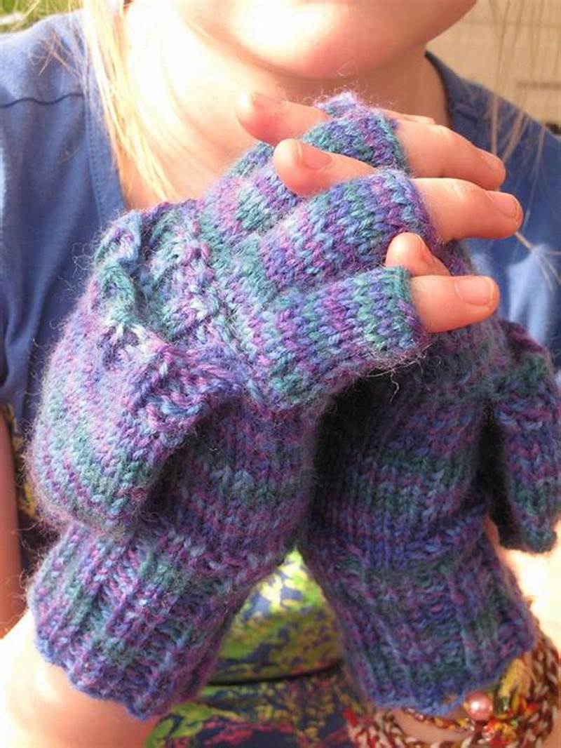 Convertible Mittens Knitting Pattern