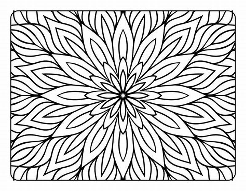 Cool Pattern Coloring Pages