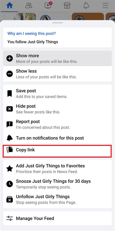 Copy Post Link