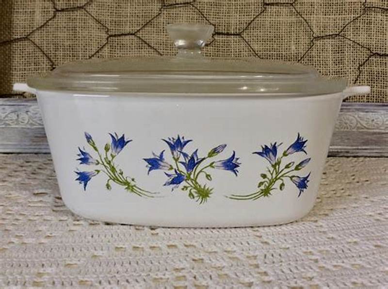 Corningware Blue Flower Pattern