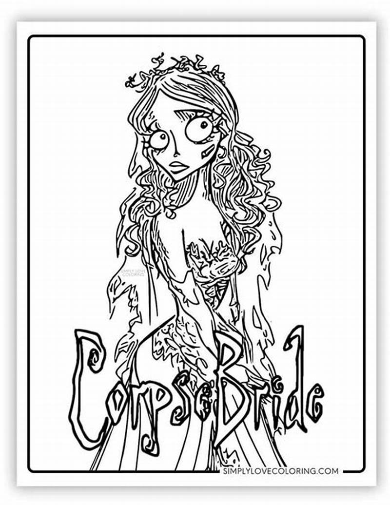 Corpse Bride Printable