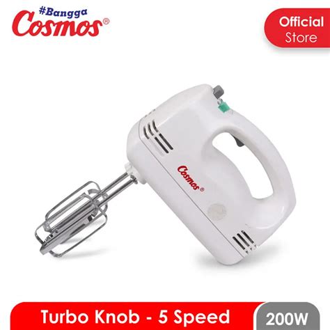 Cosmos CM-1279 Hand Mixer Putih Biru