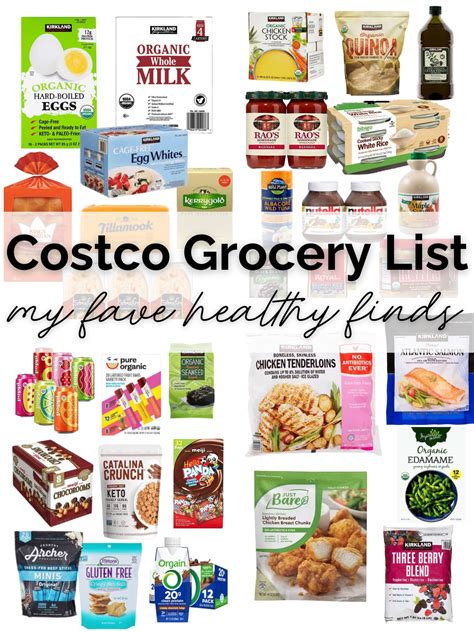 Costco Food Catalog