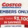 Costco Sales This Month