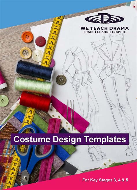 Costume Design Templates