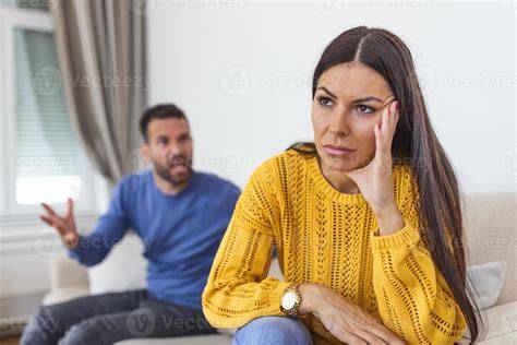 Couple arguing