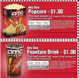 Coupon For Amc Theatres Printable