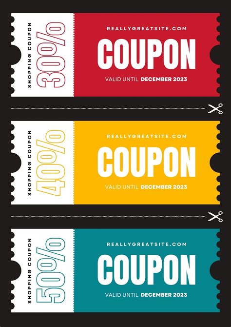 Coupon Templates Free