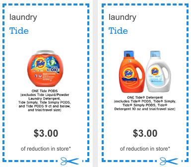 Coupons For Tide Laundry Detergent Printable
