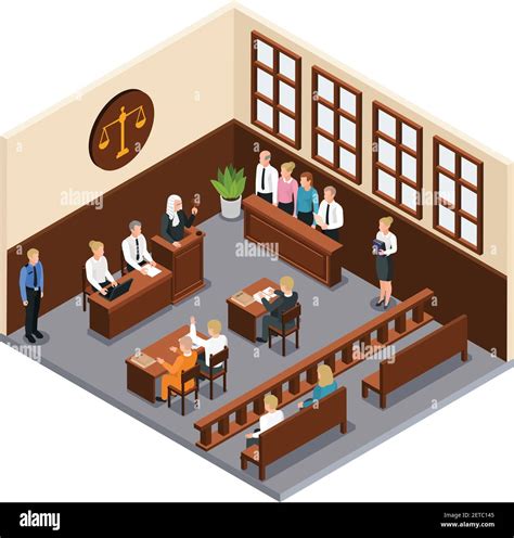 Courtroom illustration