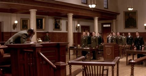 Courtroom scene