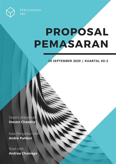 Cover Proposal yang Menarik