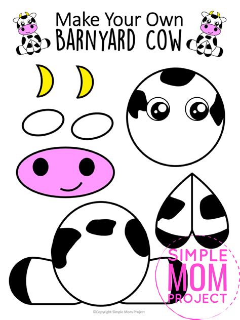 Cow Craft Template