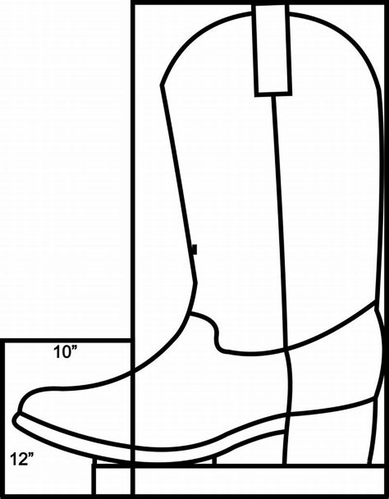 Cowboy Boot Pattern