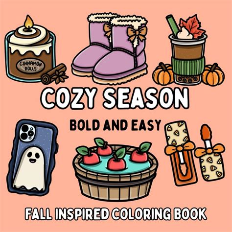 Cozy Season Coloring Book