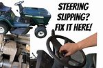 Craftsman 30 Inch Riding Mower Trouble Steering How to Fix