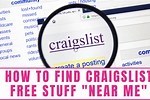 Craigslist Free Stuff Near Me