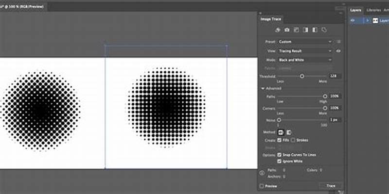 Create A Halftone Pattern In Illustrator