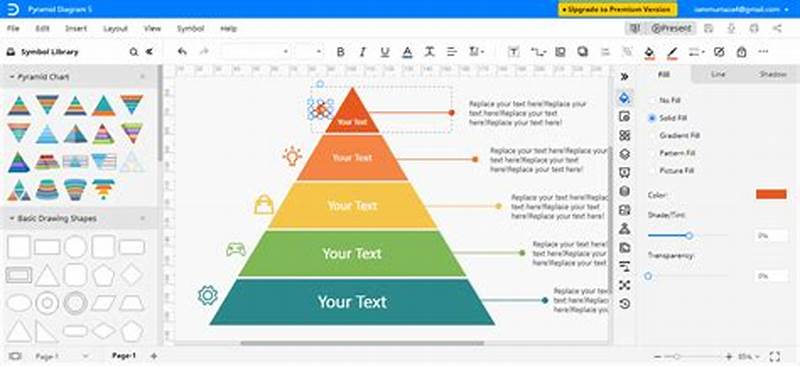Create A Pyramid Chart In Word
