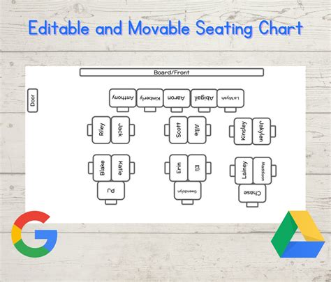 Create A Seating Chart Free