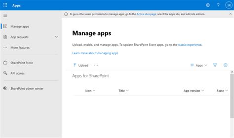 Create App Catalog Sharepoint Online