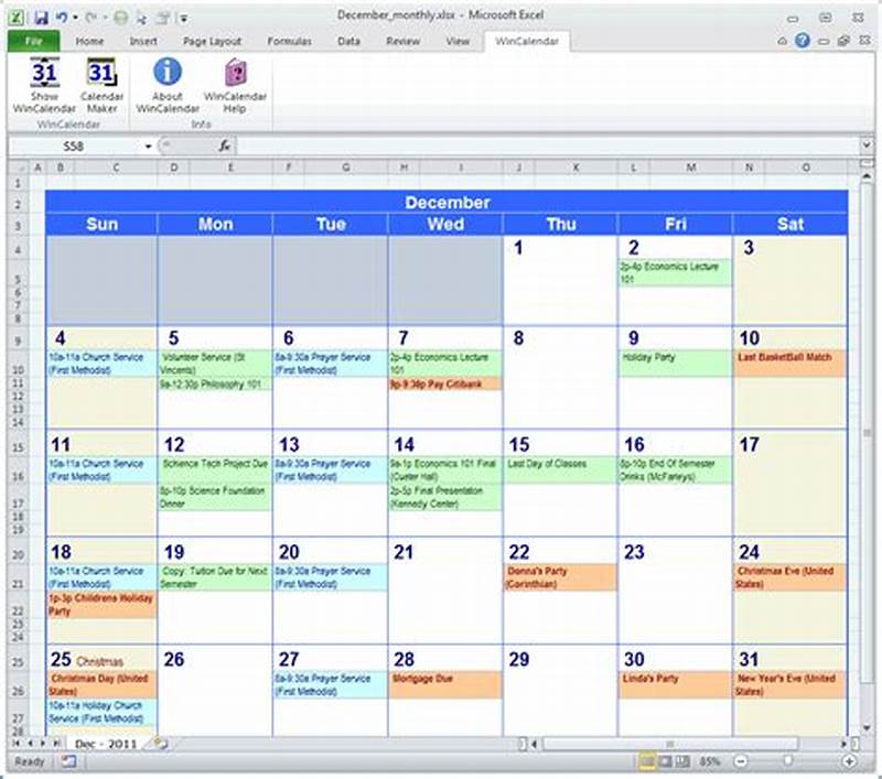 Create Custom Calendar In Ms Project