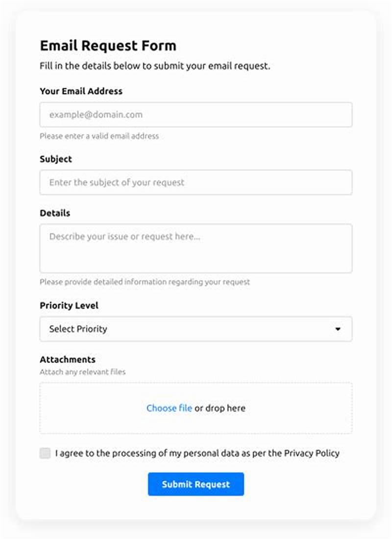 Create Email Form