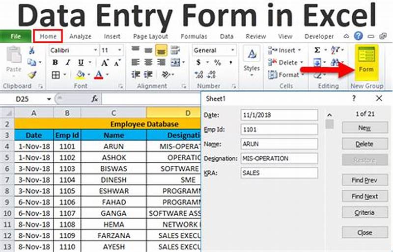 Create Form In Access To Enter Data