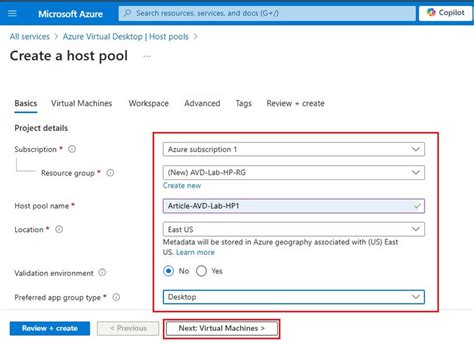 How to Create Host-Pool from Managed Image
