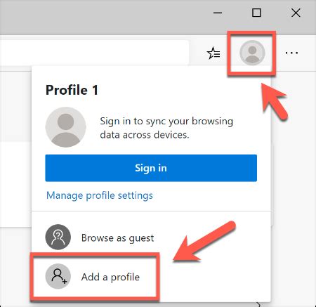 Create New Edge Profile