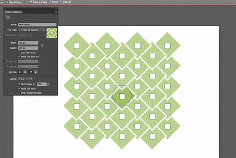 Create Pattern Illustrator