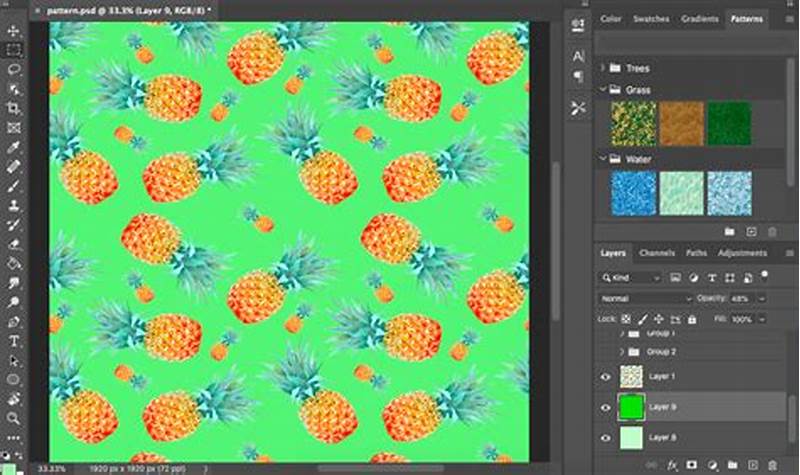 Create Pattern In Photoshop