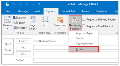 Create Poll Button