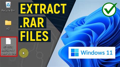 Create RAR files in Windows 11