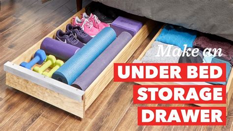 Create Storage Under the Bed
